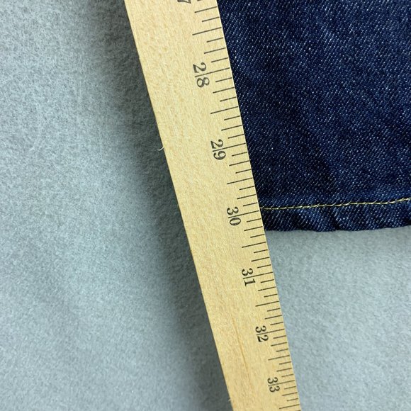 **SOLD**Polo Ralph Lauren Jeans Boys 18-20 Blue Sullivan Slim Dark Wash Stretch - Picture 11 of 15